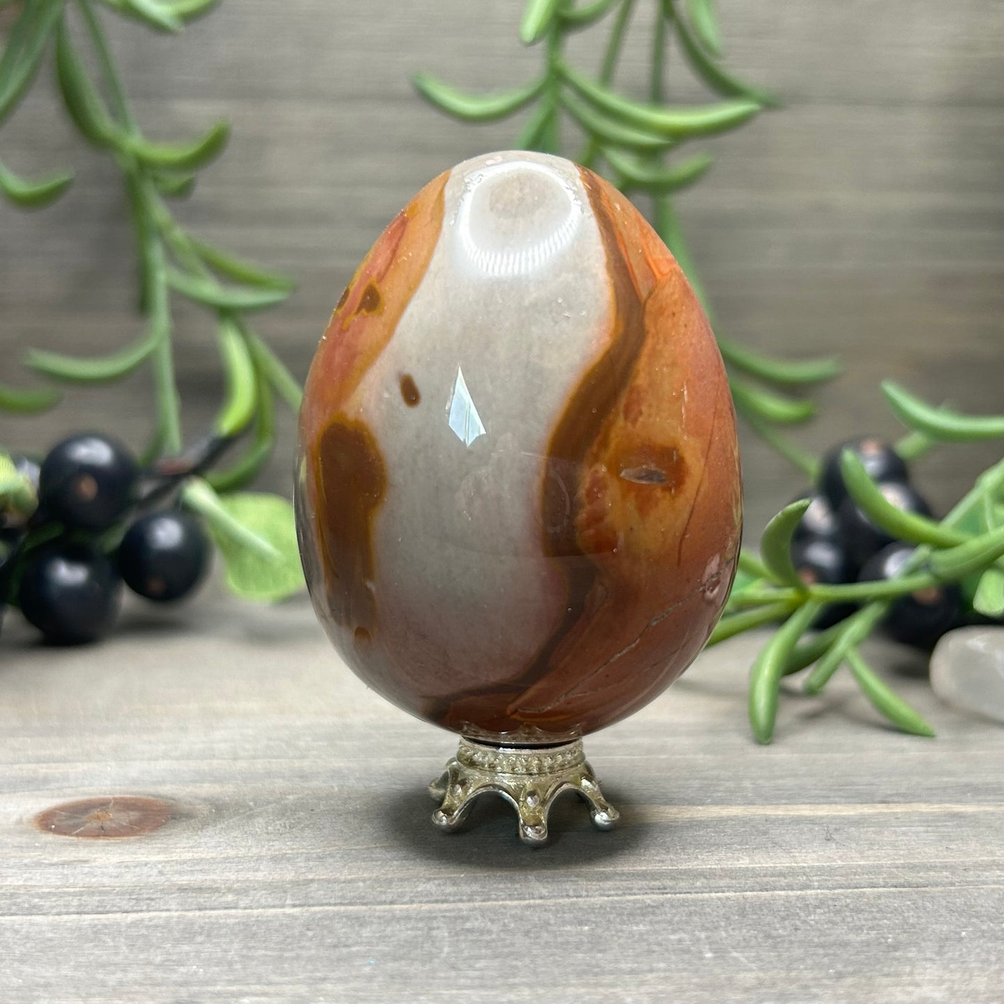 polychrome jasper egg