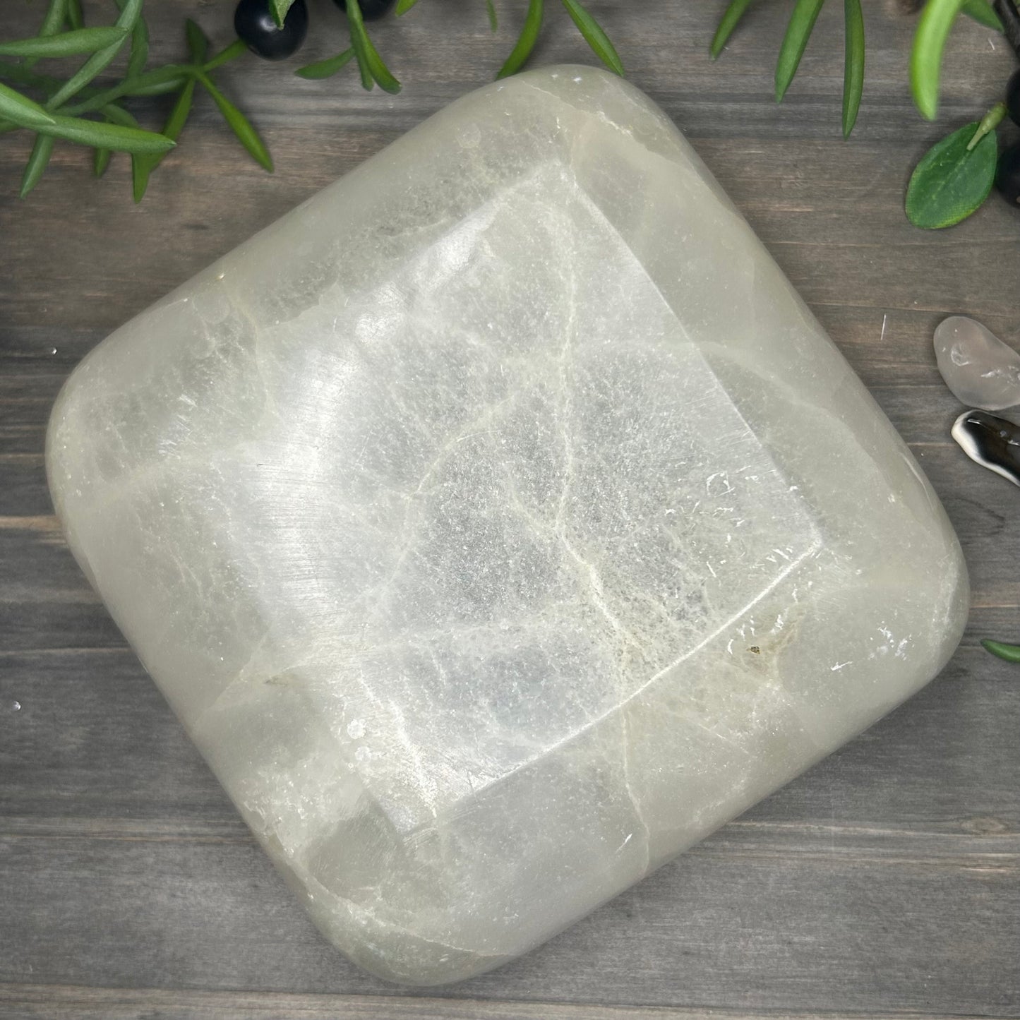 XL selenite bowl
