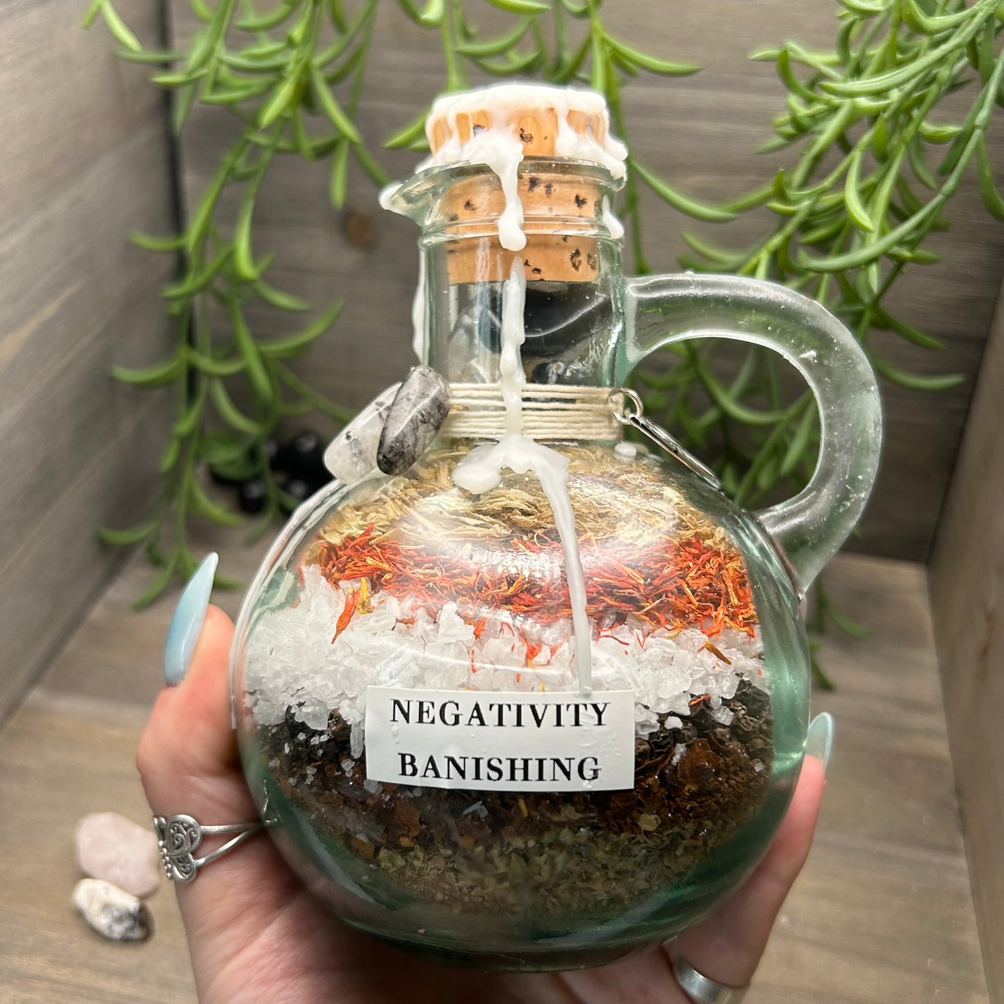 XL negativity banishing spell