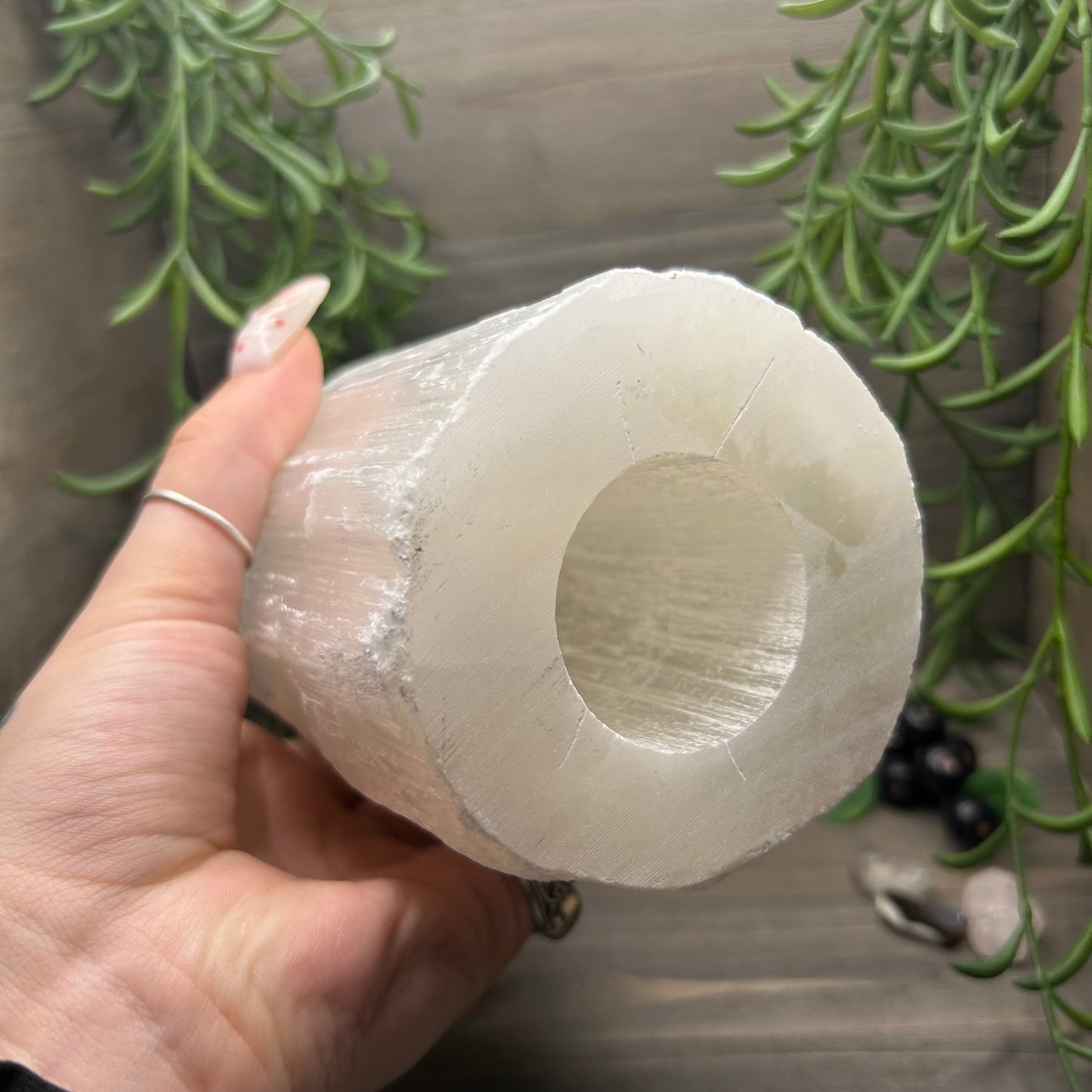 XL selenite tower