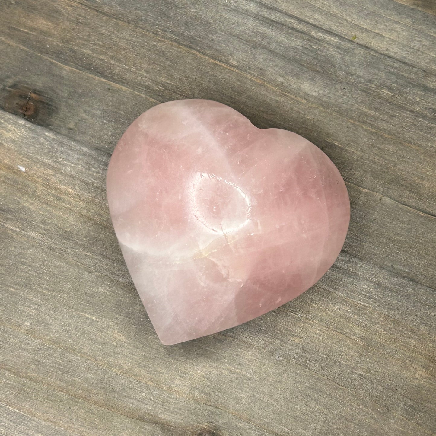 rose quartz heart
