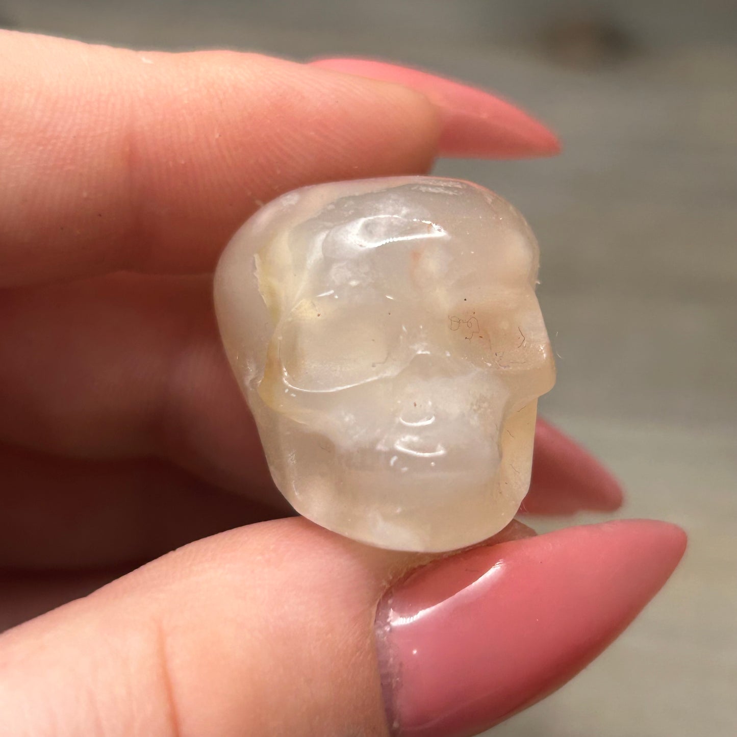small crystal skull