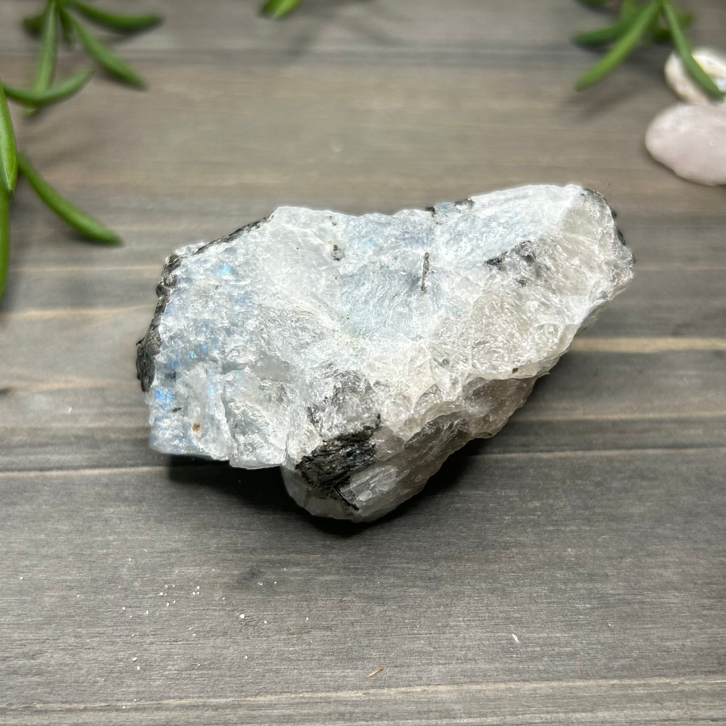 raw rainbow moonstone