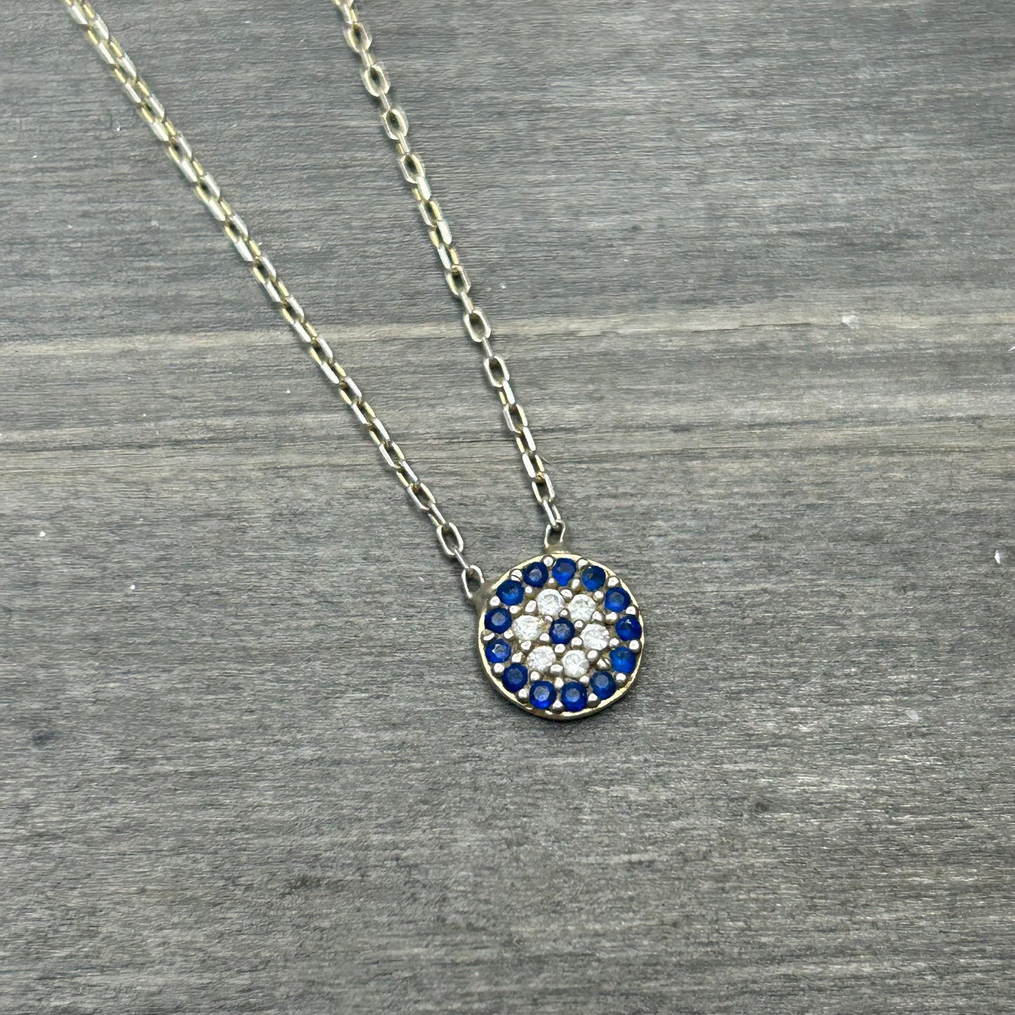 evil eye necklace (s925)
