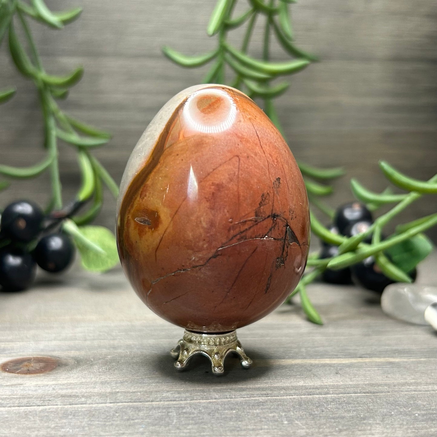 polychrome jasper egg
