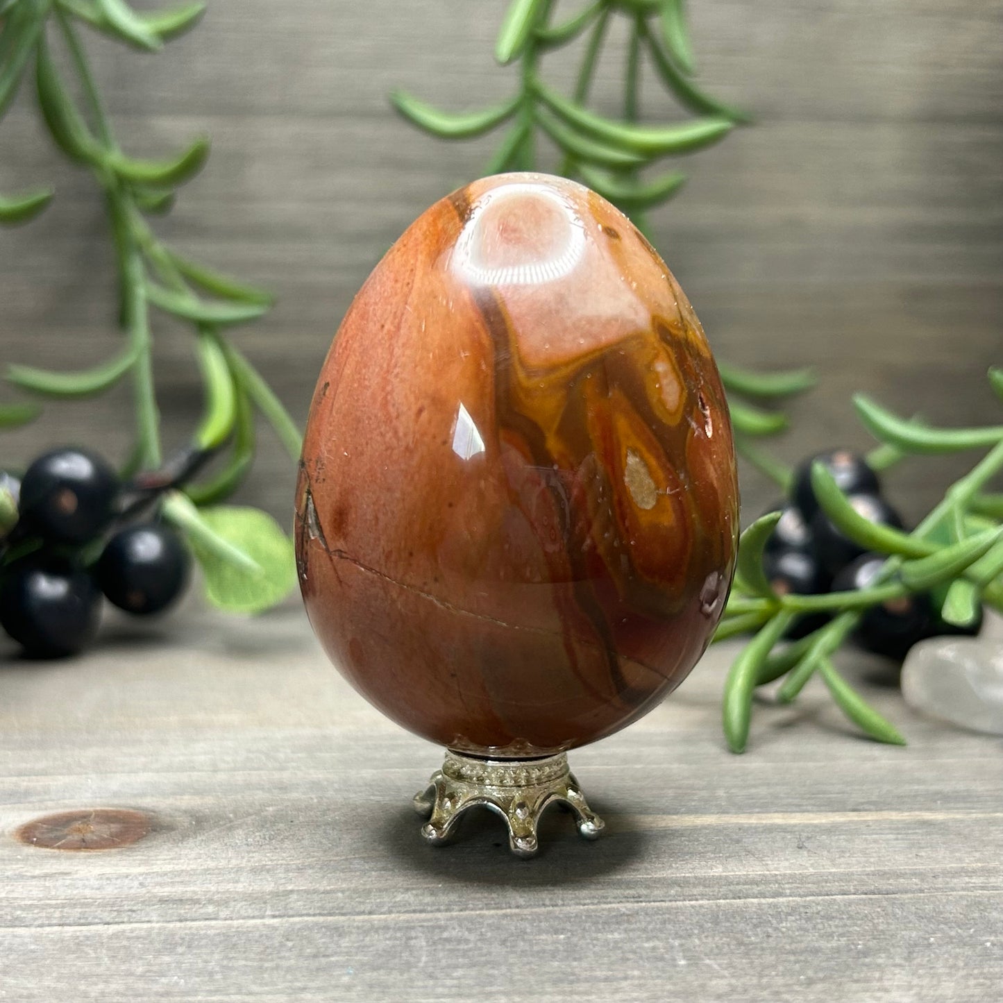 polychrome jasper egg