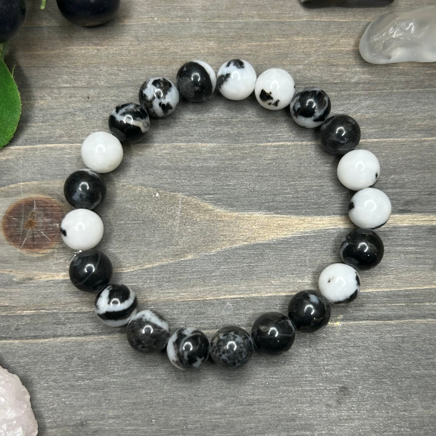 zebra jasper bracelet