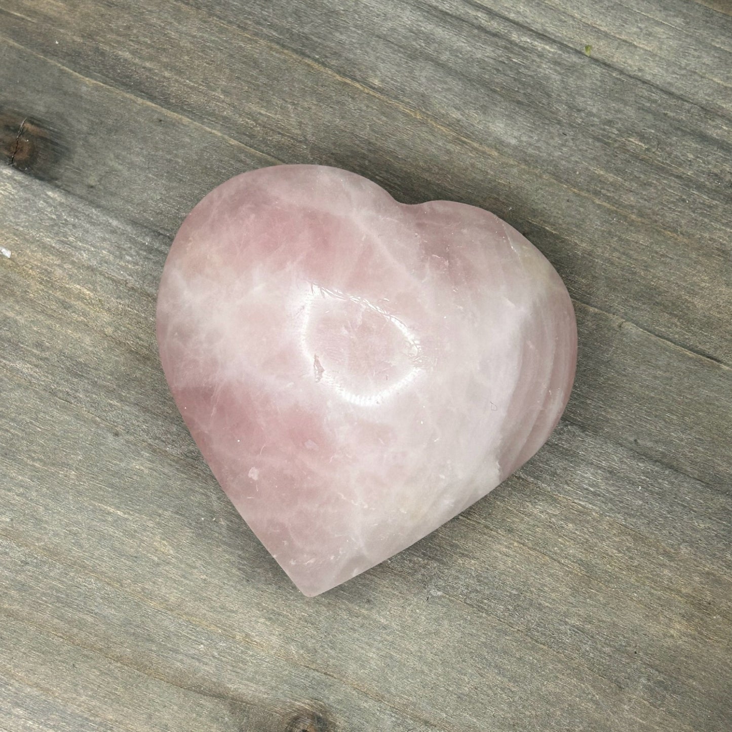 rose quartz heart