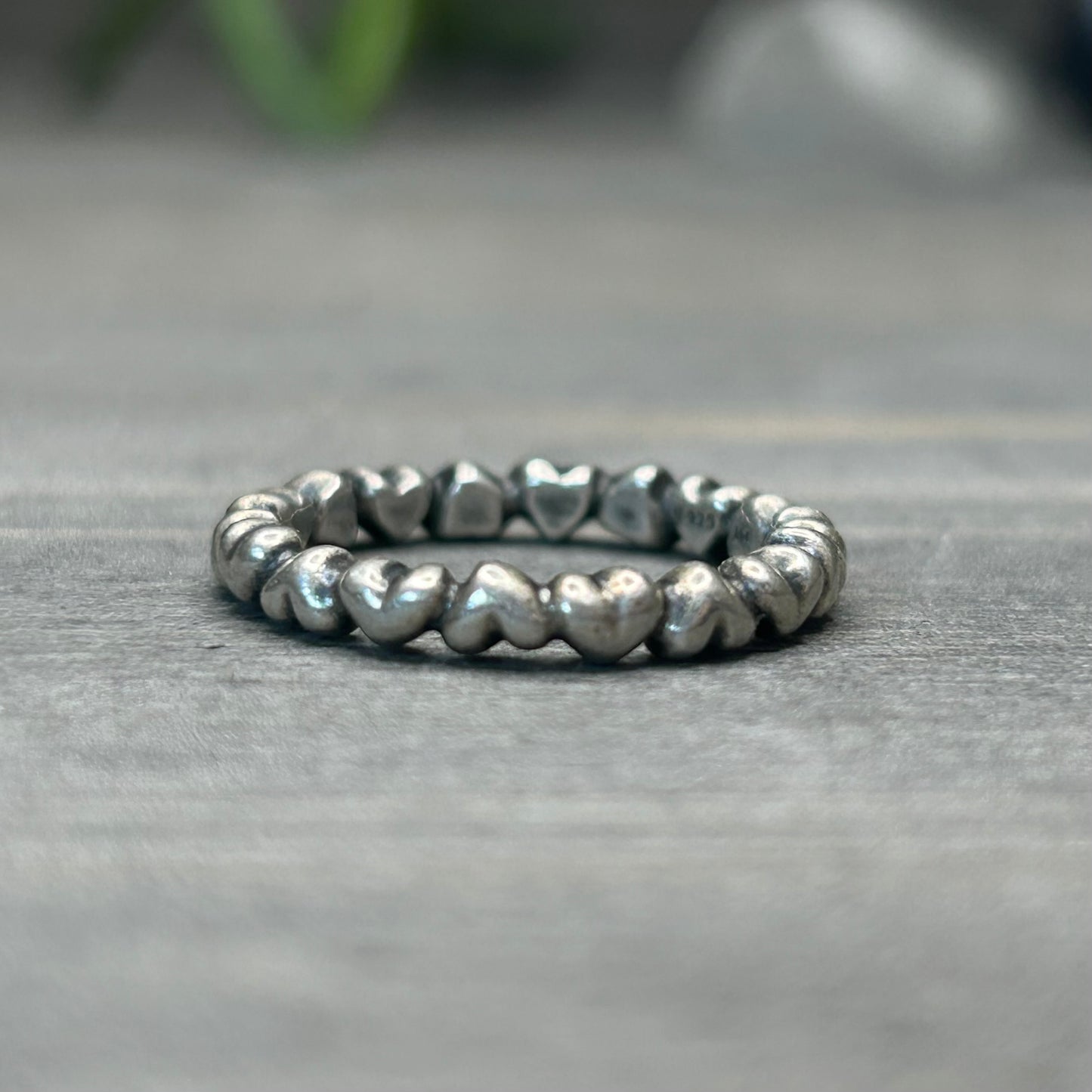 heart link ring (sz 4.5)