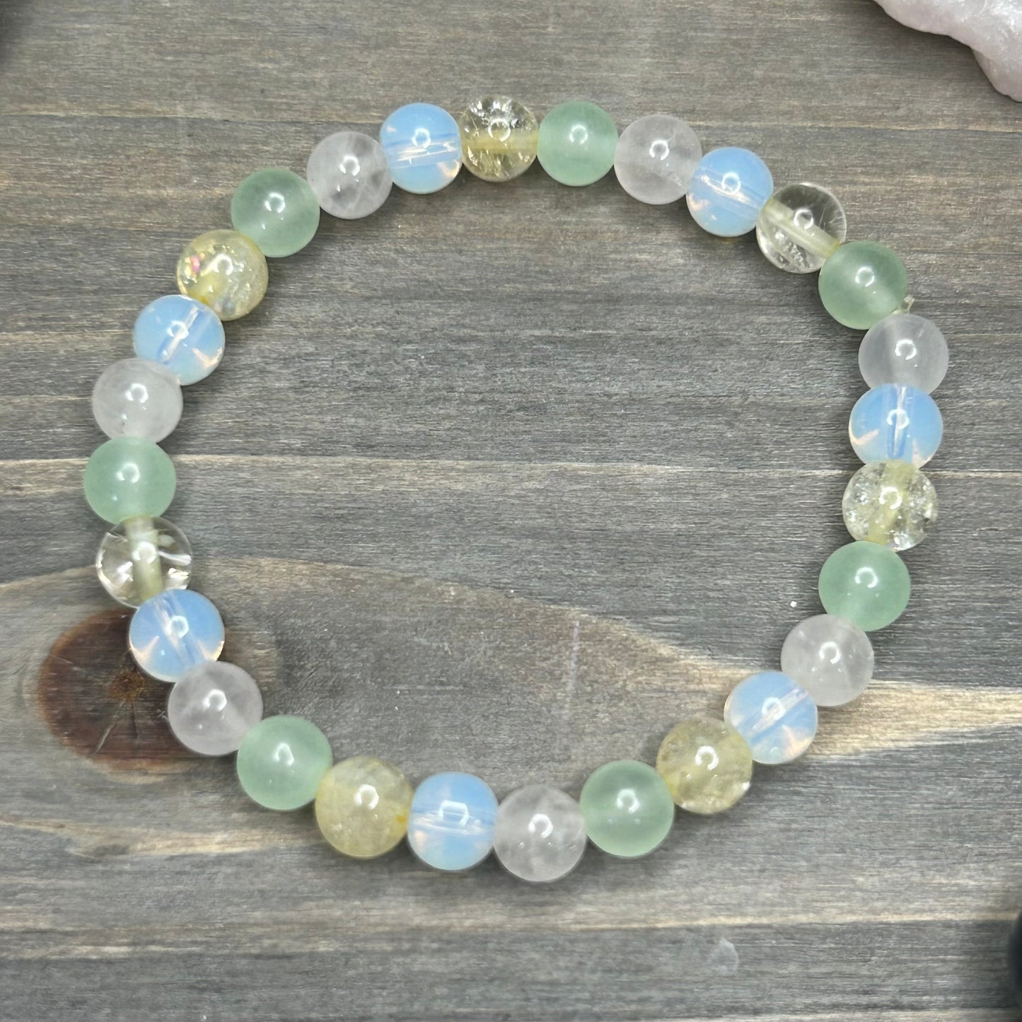 mixed stone bracelet