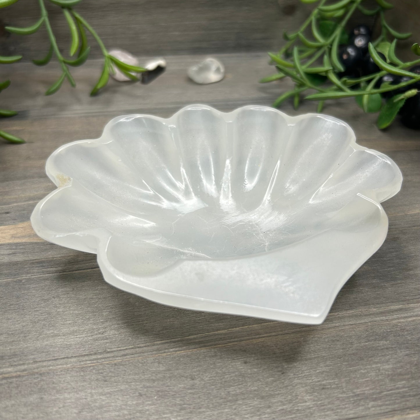 alabaster shell bowl