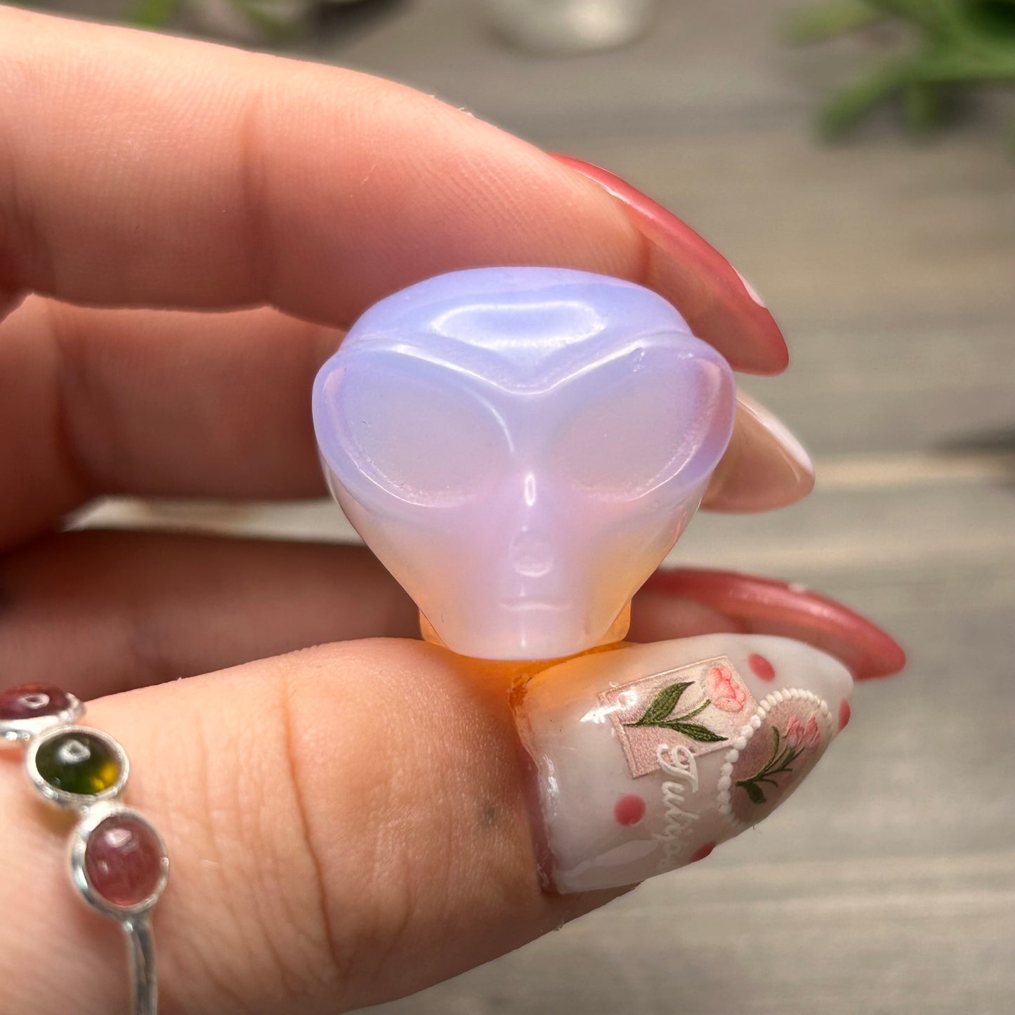 pink opalite alien