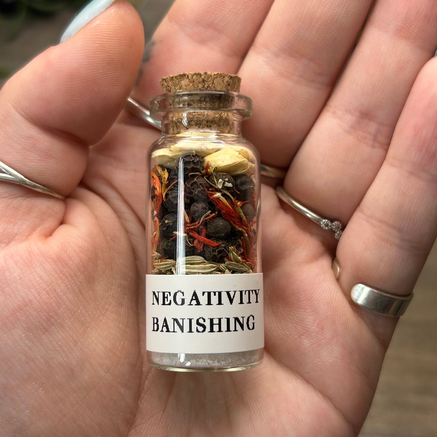 negativity banishing spell