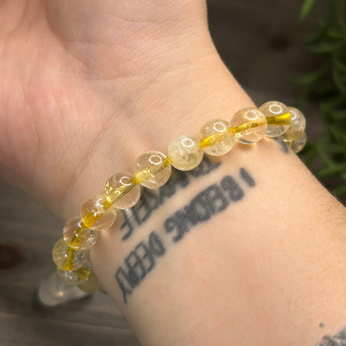 citrine bracelet