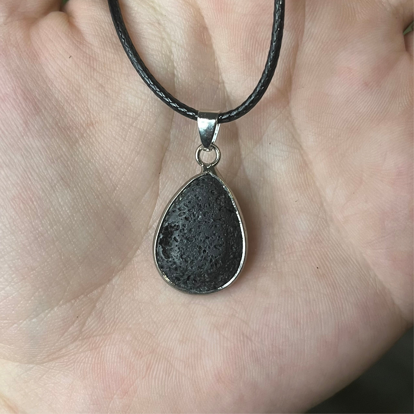lava stone necklace