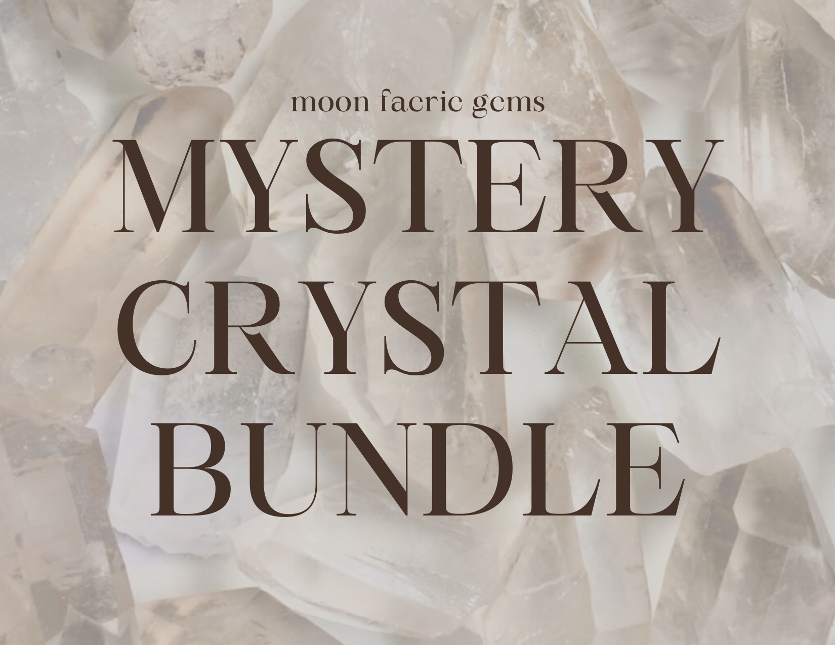 Mystery store crystal bundle