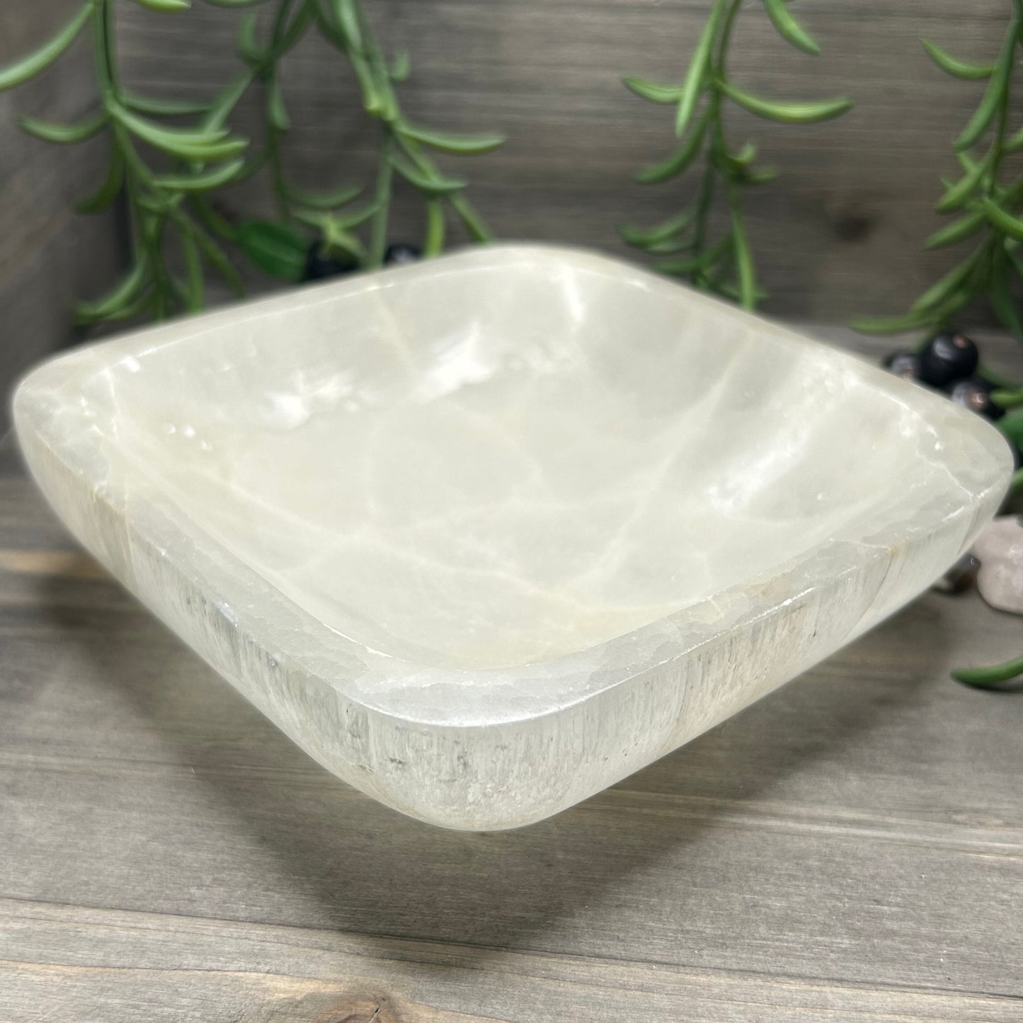 XL selenite bowl