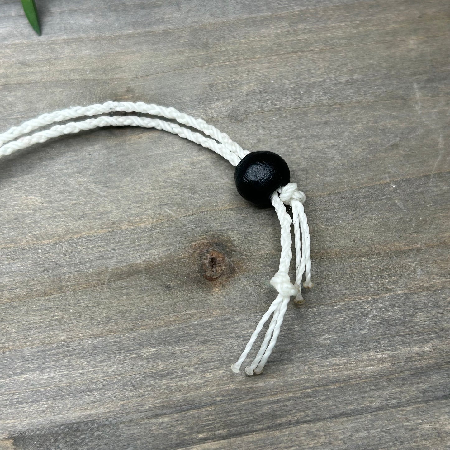 fire quartz macrame necklace