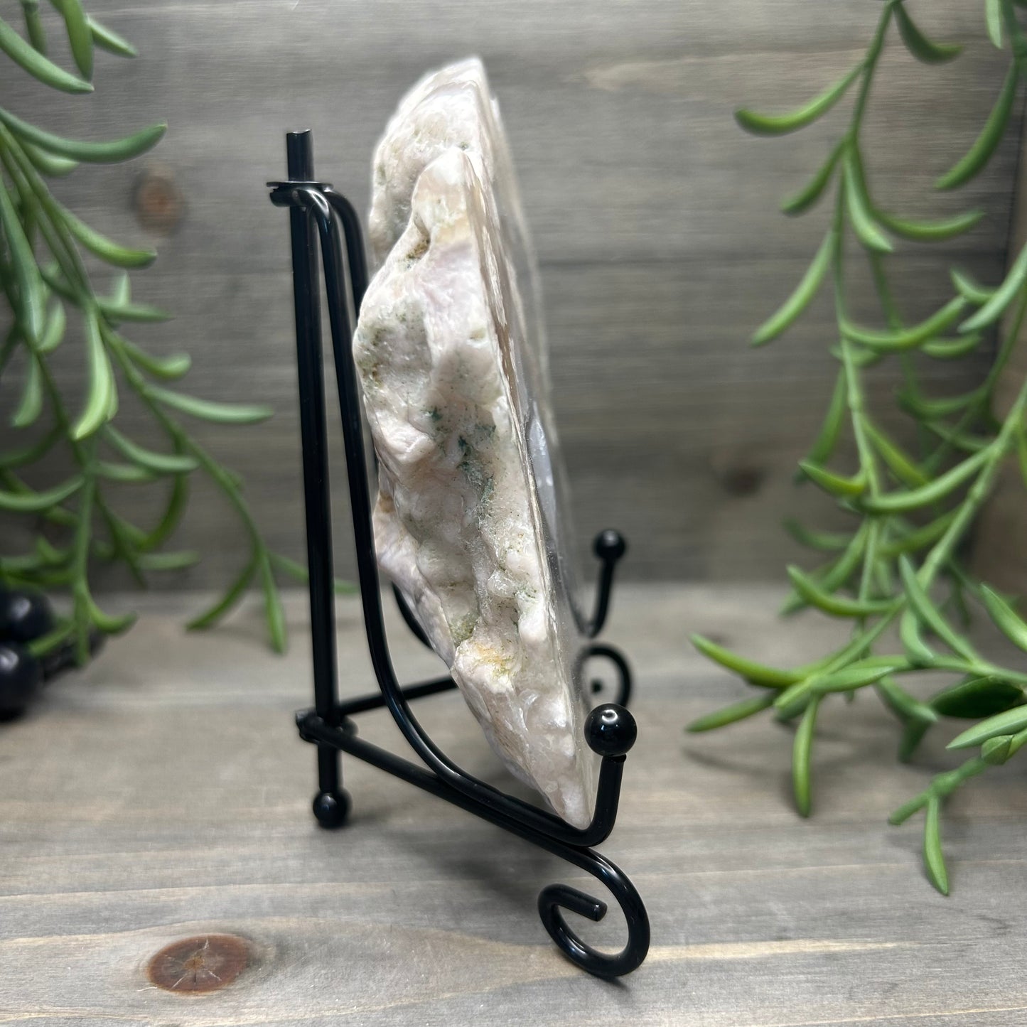 flower agate slab
