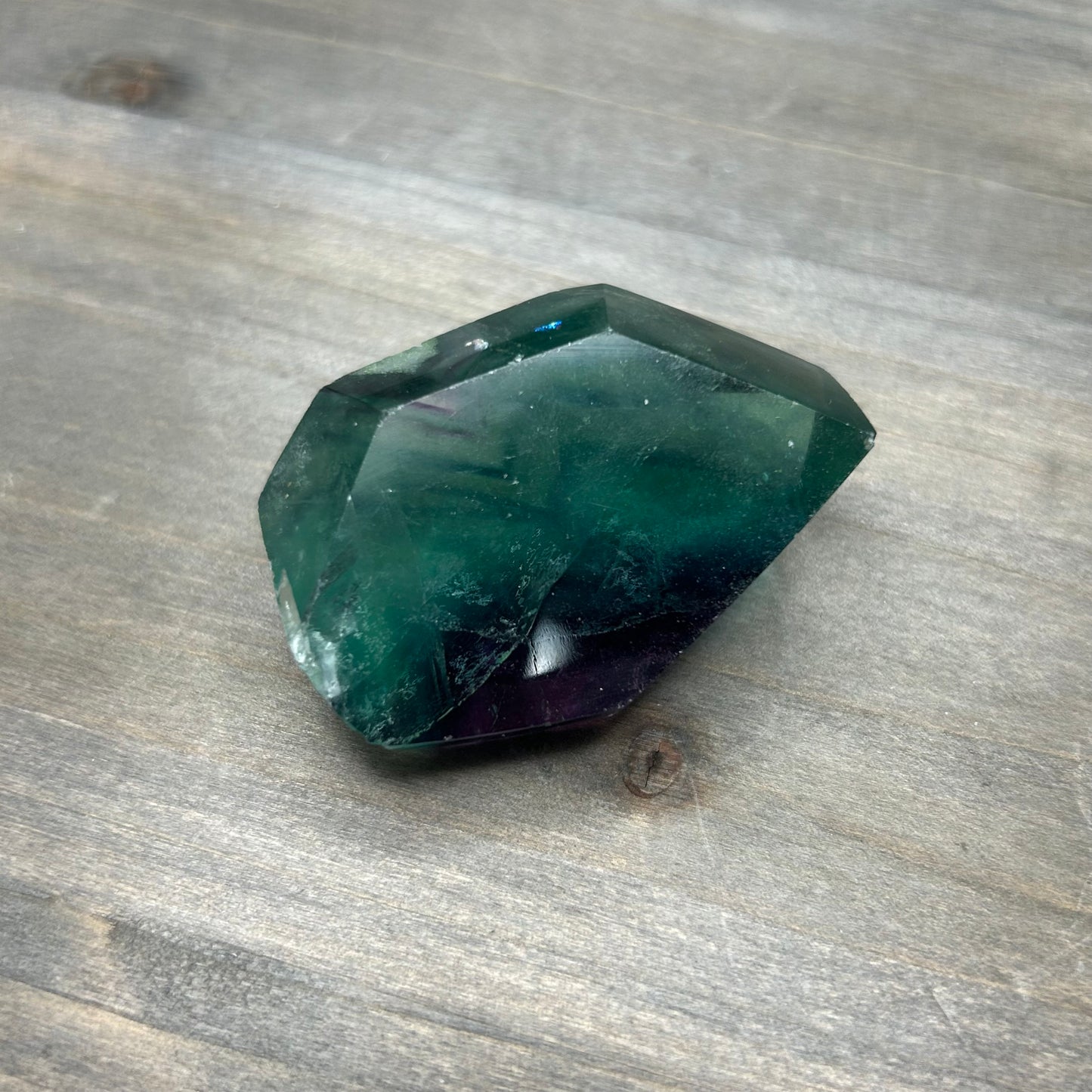 rainbow fluorite freeform