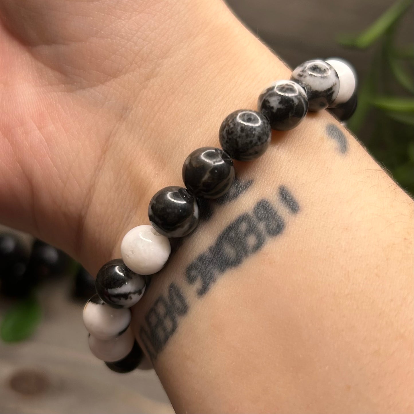 zebra jasper bracelet