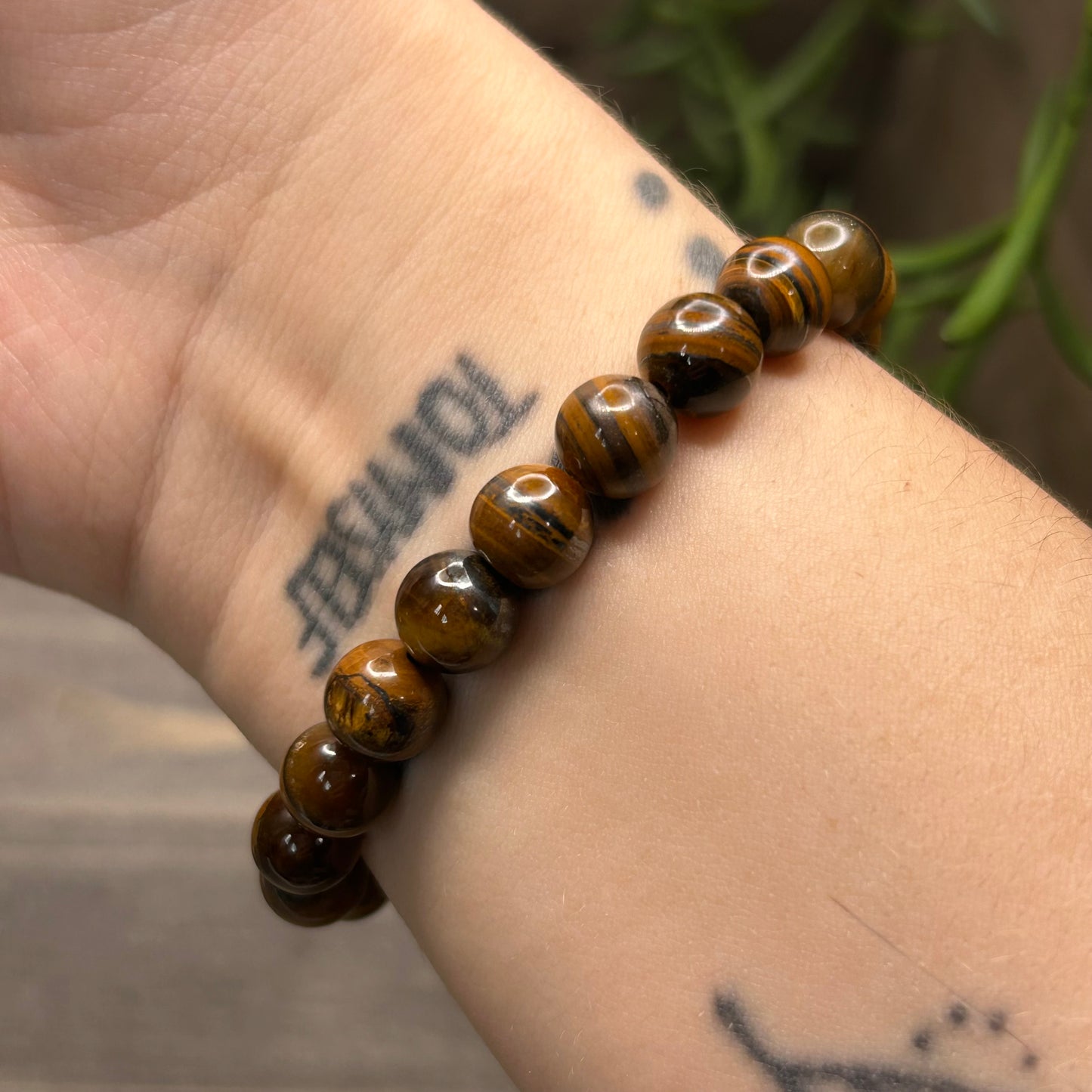 tigers eye bracelet