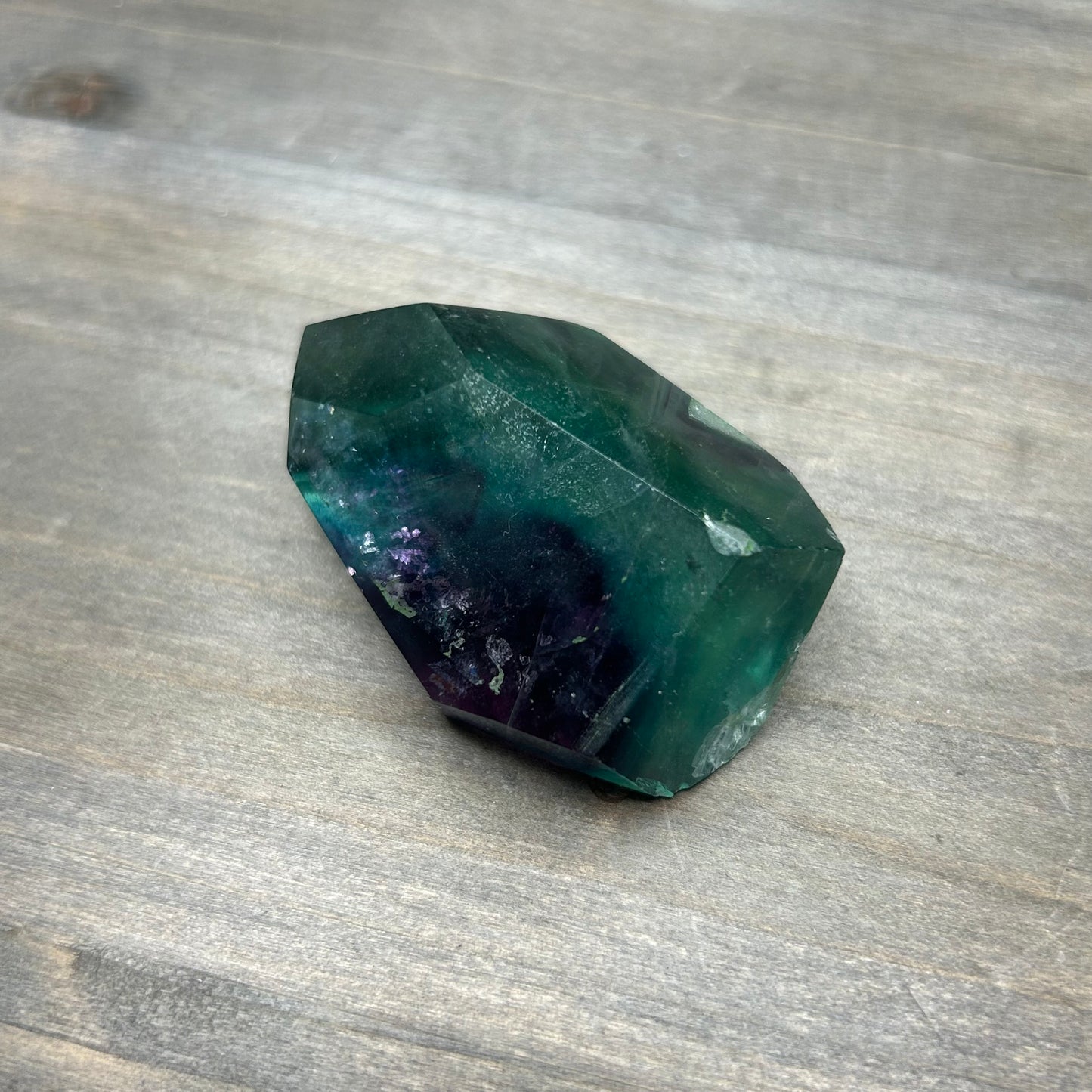 rainbow fluorite freeform