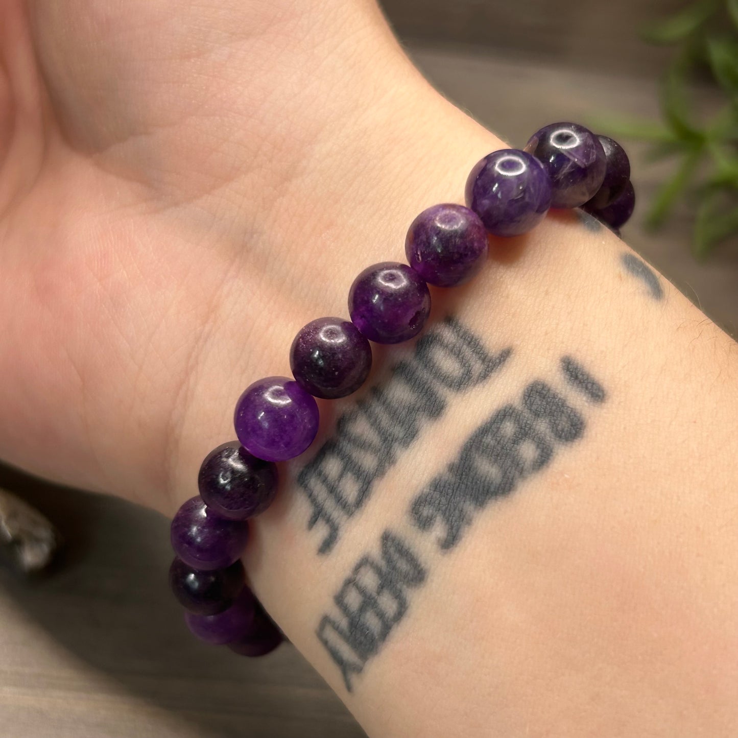amethyst bracelet