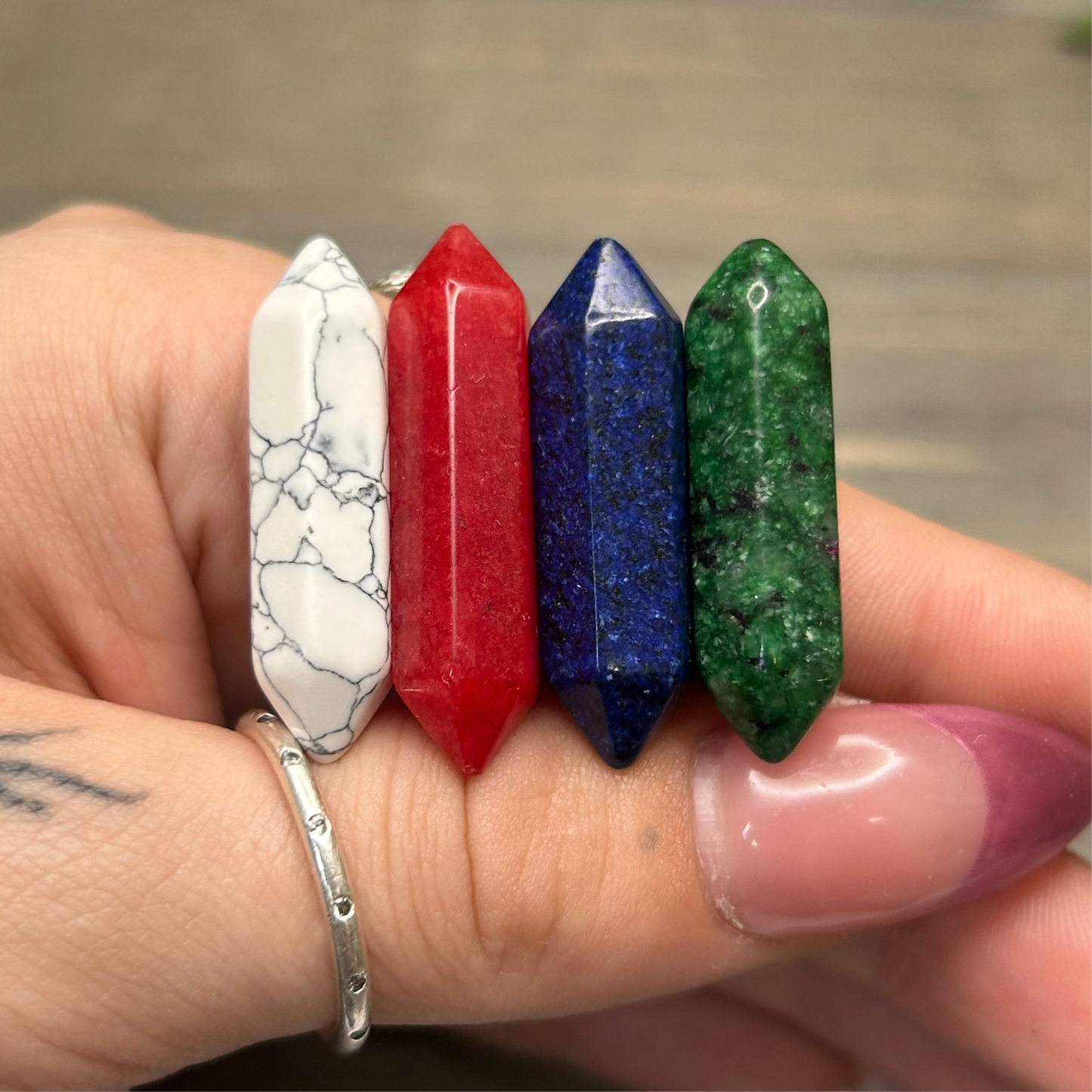 mini crystal double termination