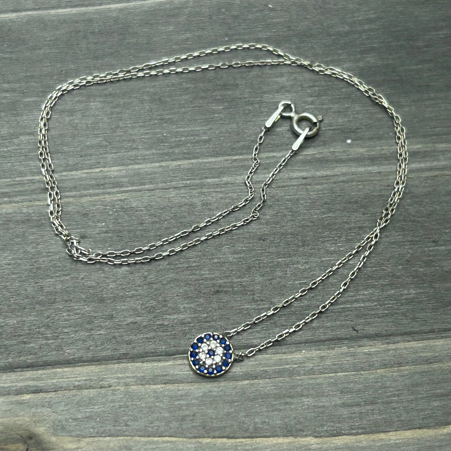 evil eye necklace (s925)