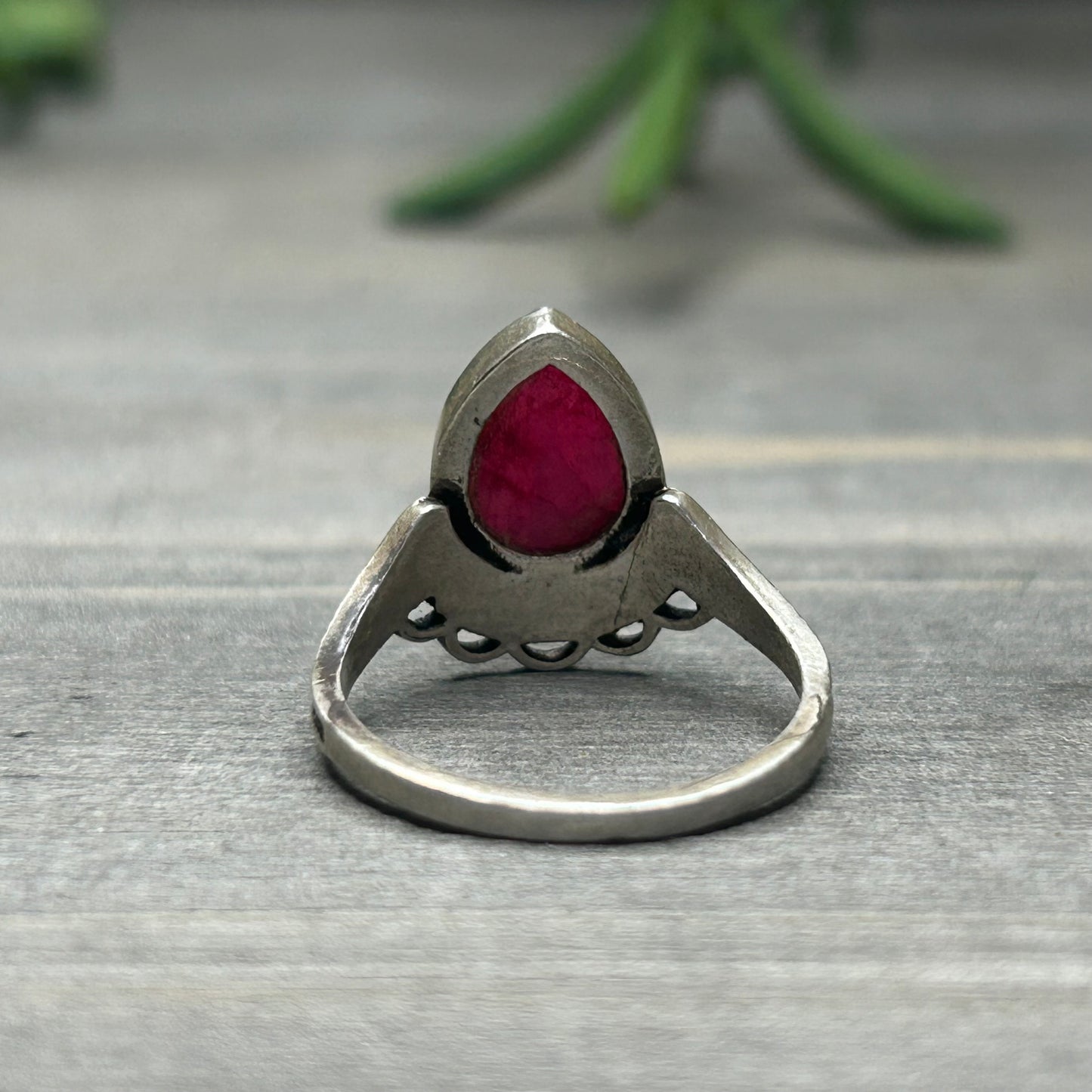 ruby ring (sz 5)