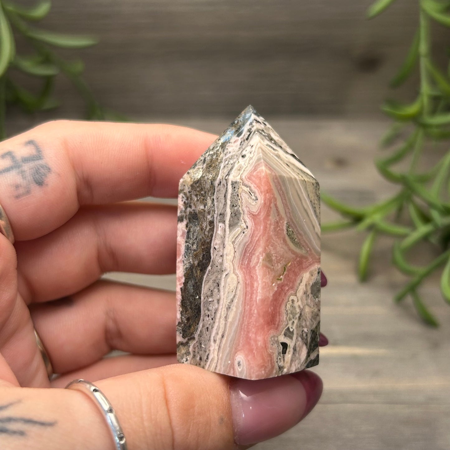rhodochrosite tower