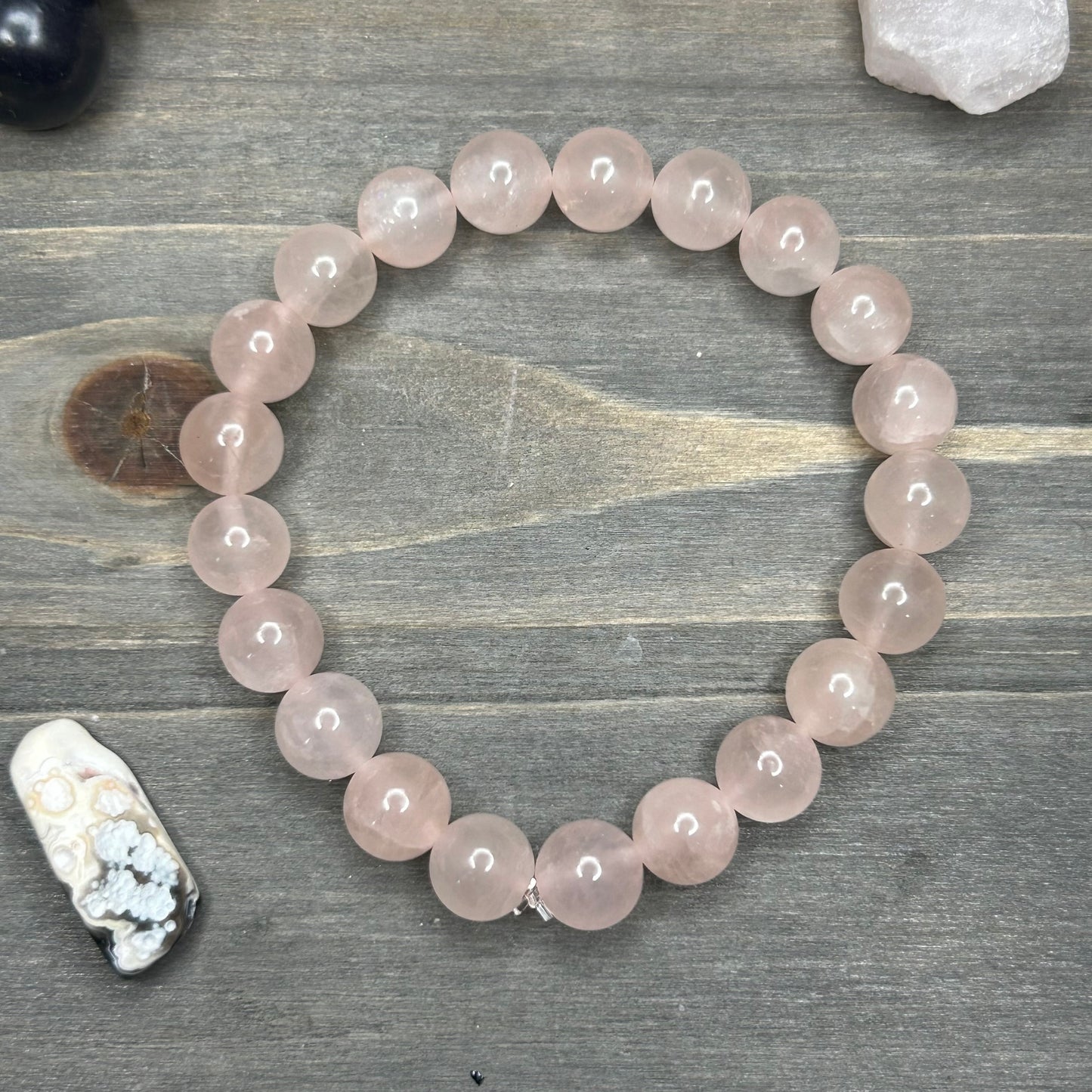 rose quartz bracelet
