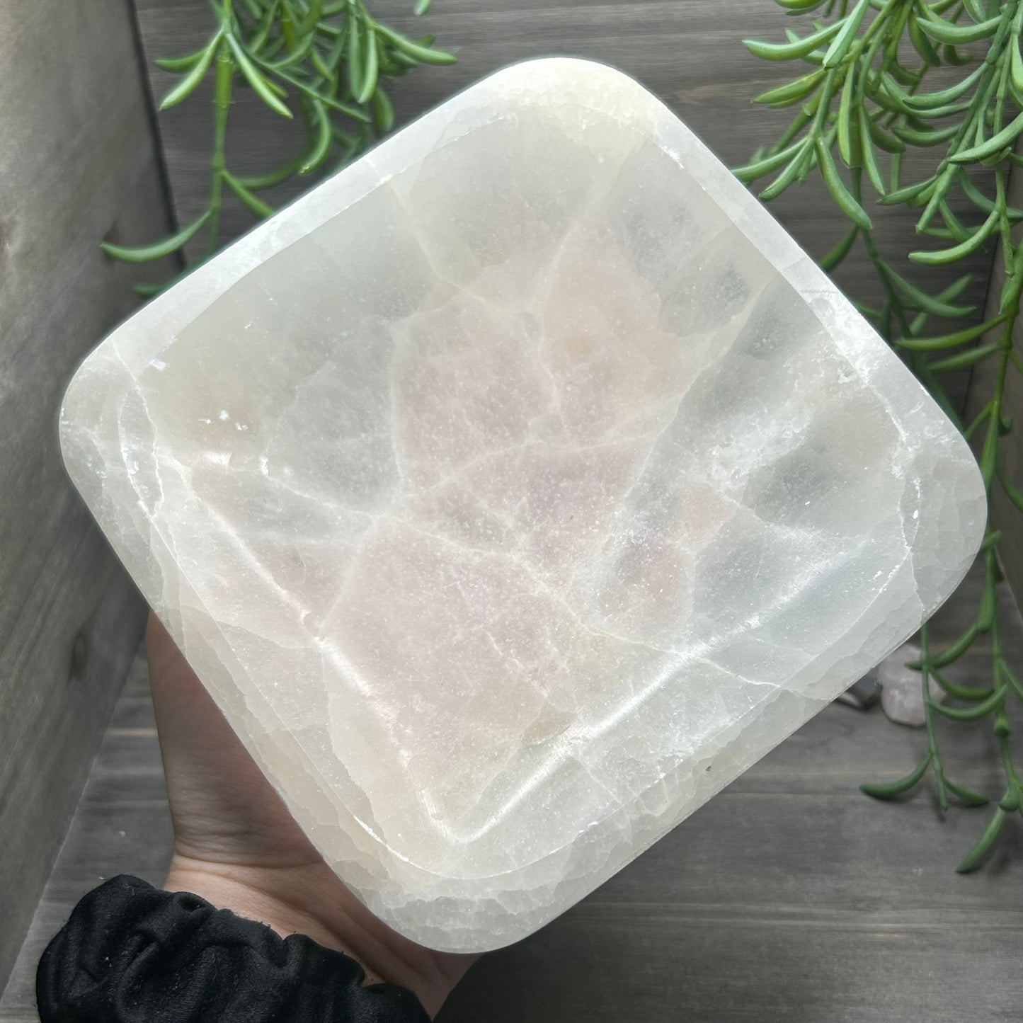 XL selenite bowl
