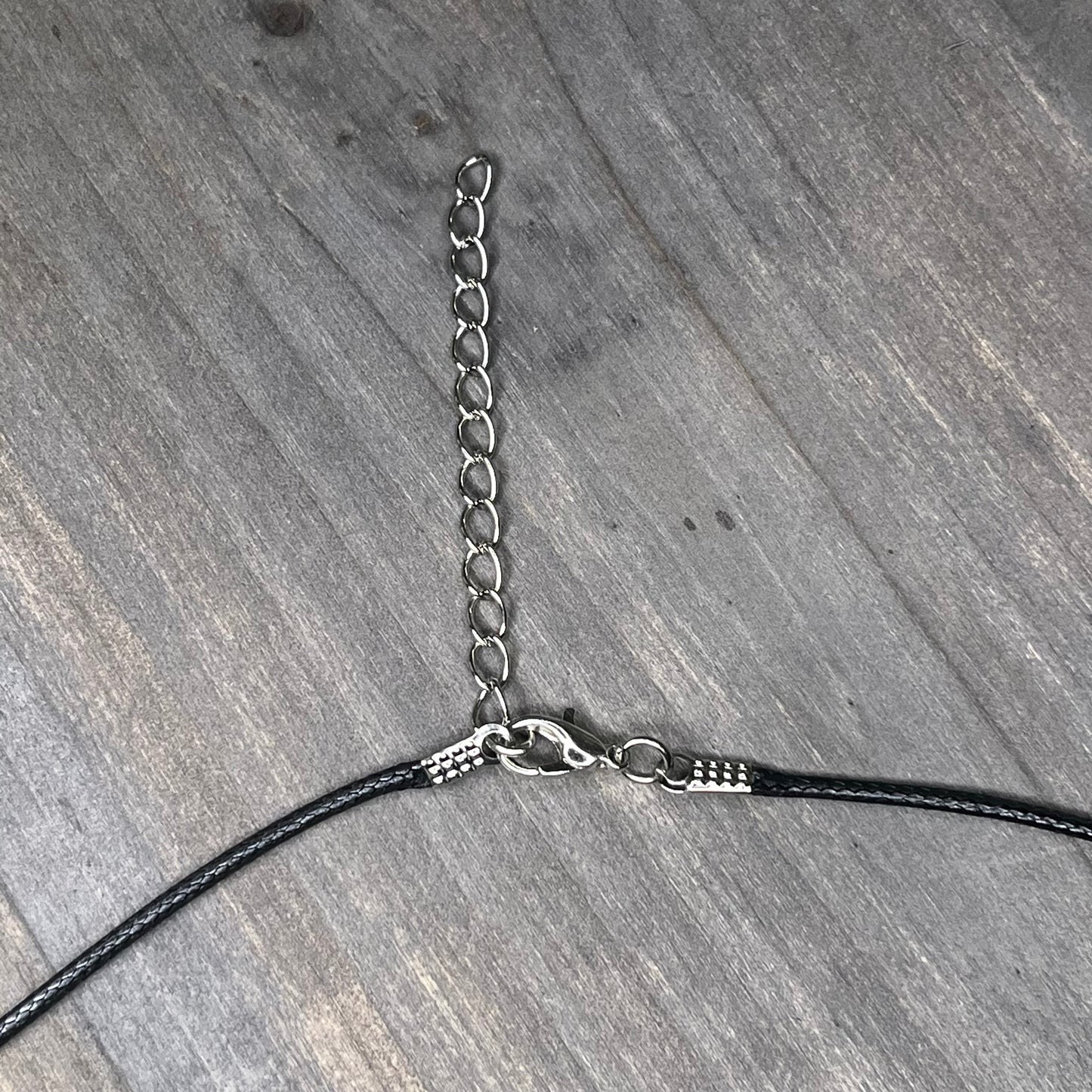 clear quartz point necklace