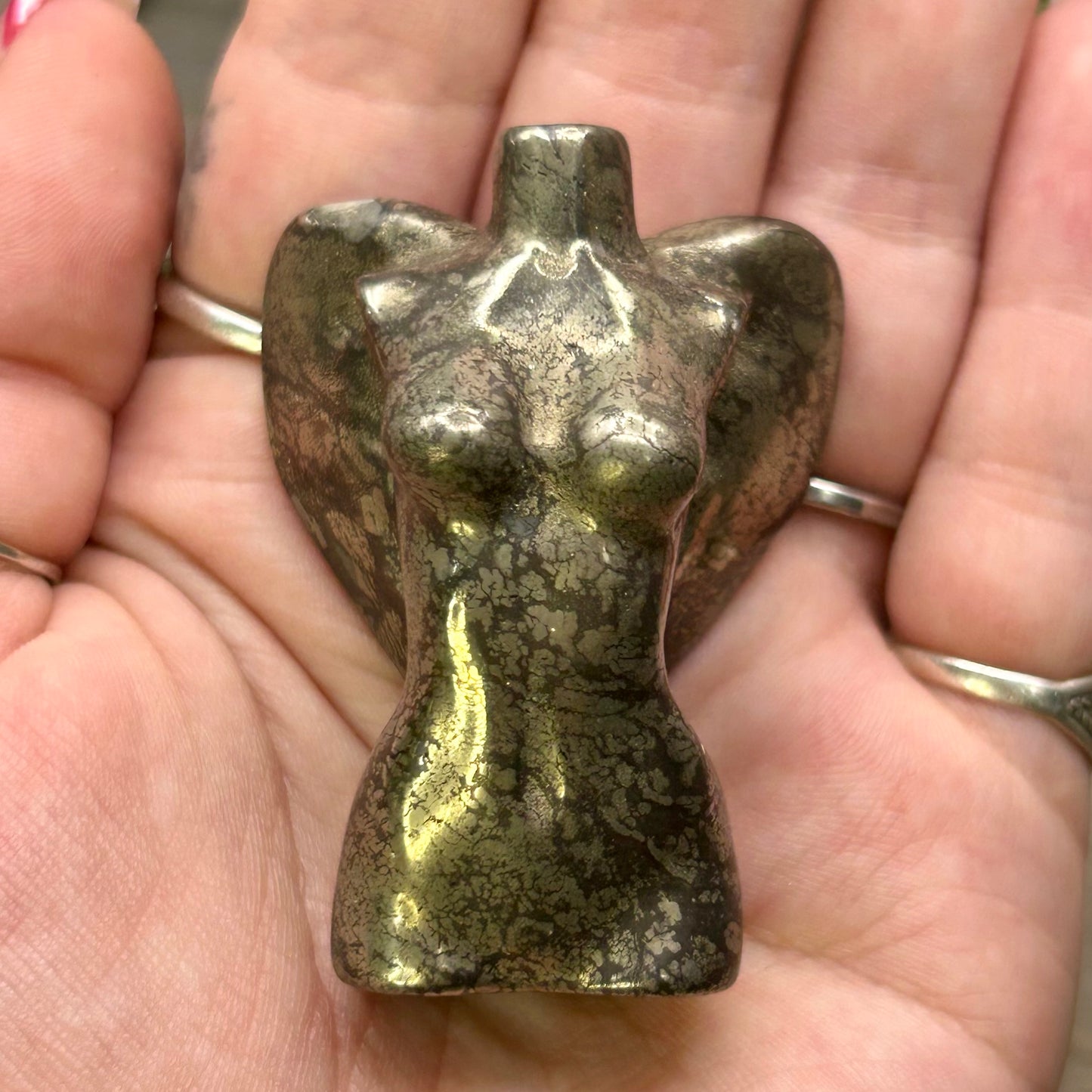 pyrite angel goddess