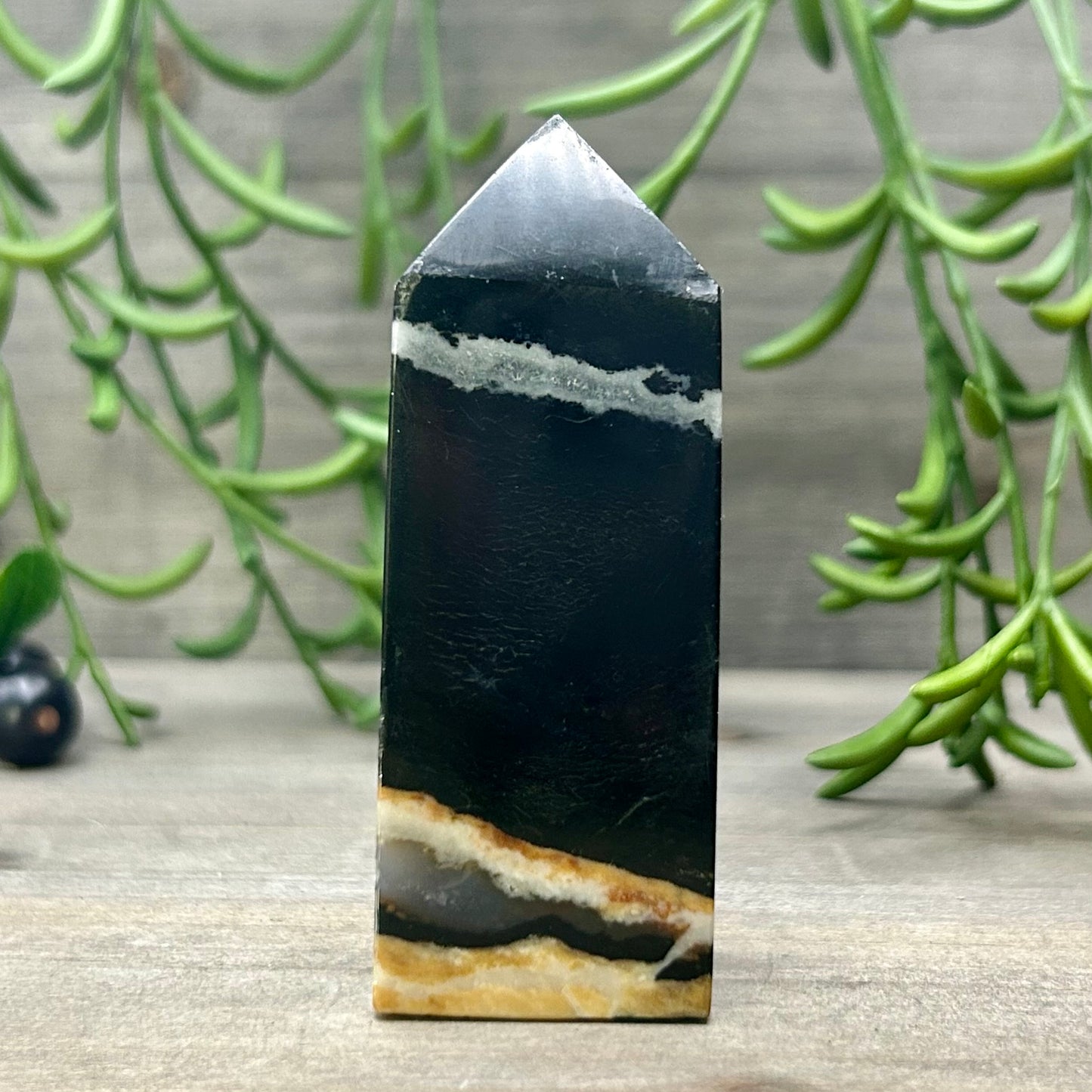 black agate tower