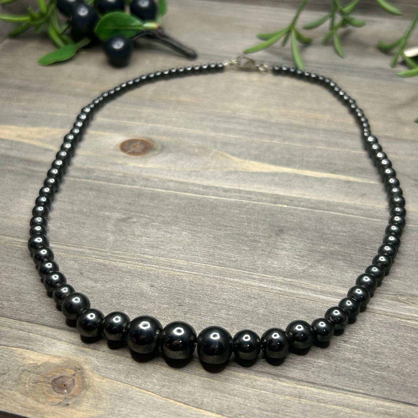 hematite necklace