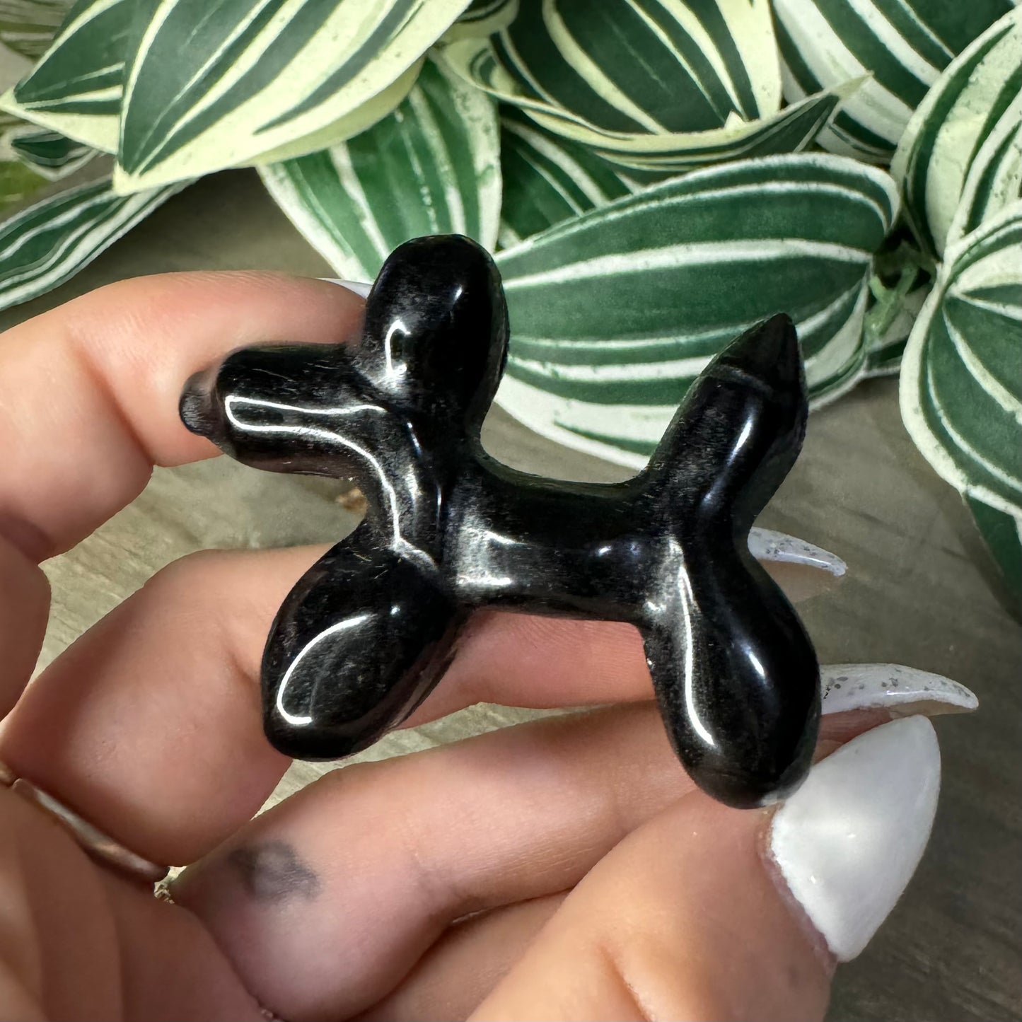 crystal balloon dog