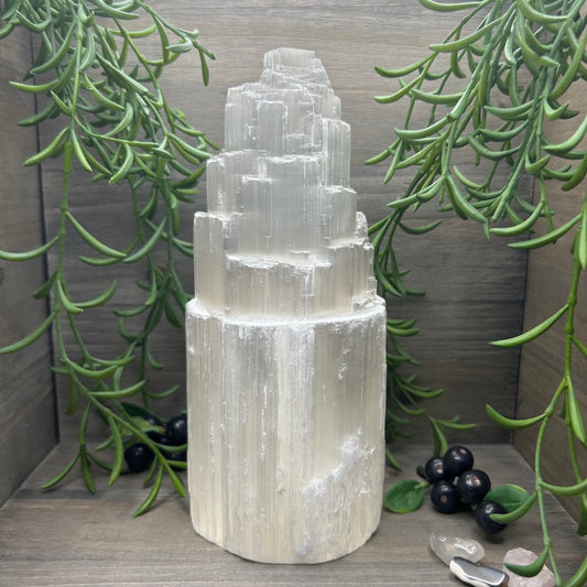 XL selenite tower