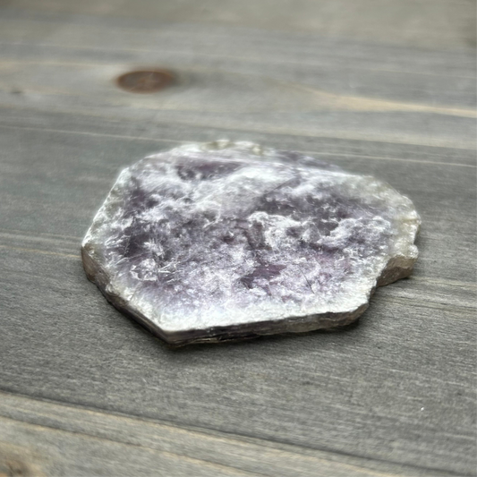 purple mica slab