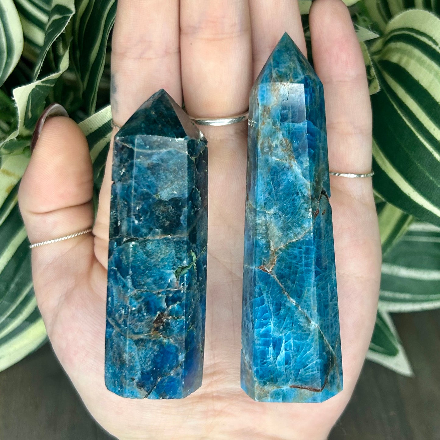 blue apatite tower