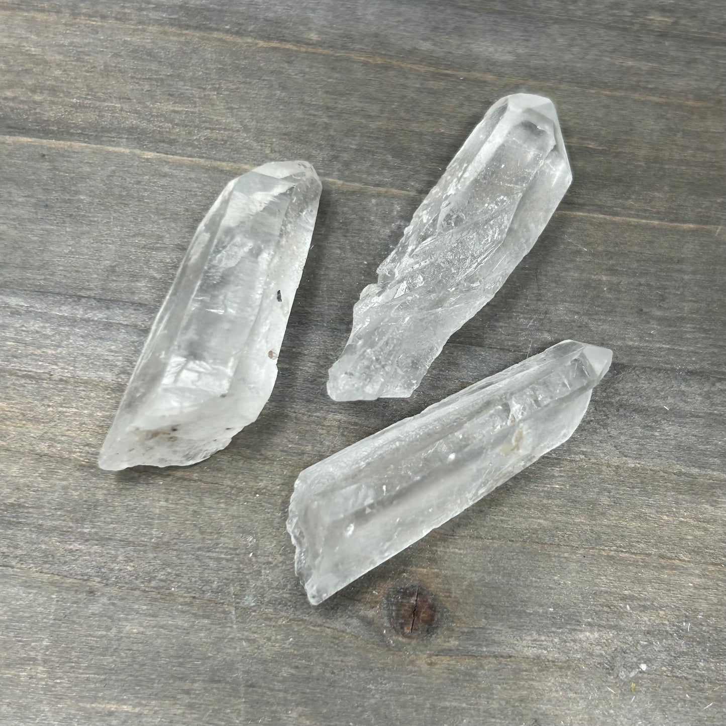 clear quartz point