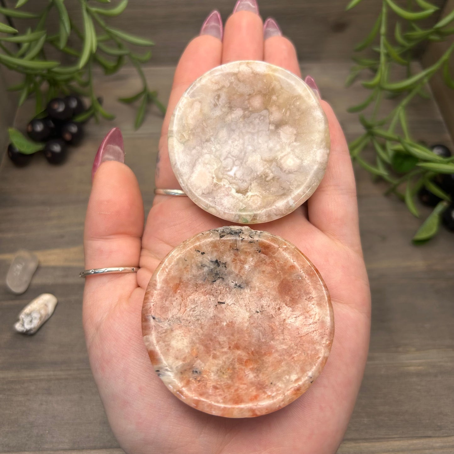 small crystal bowls
