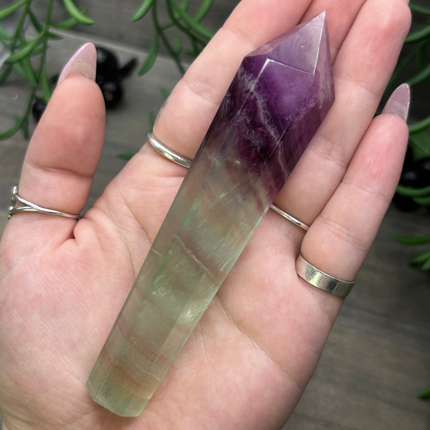 candy fluorite wand