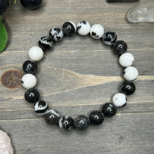 zebra jasper bracelet