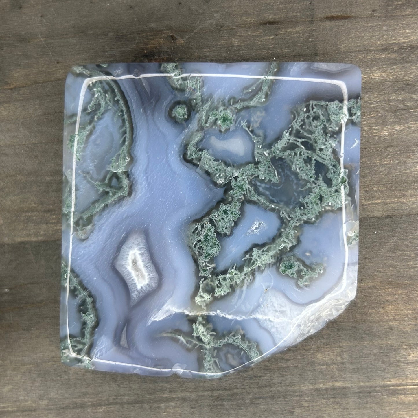 moss agate slab