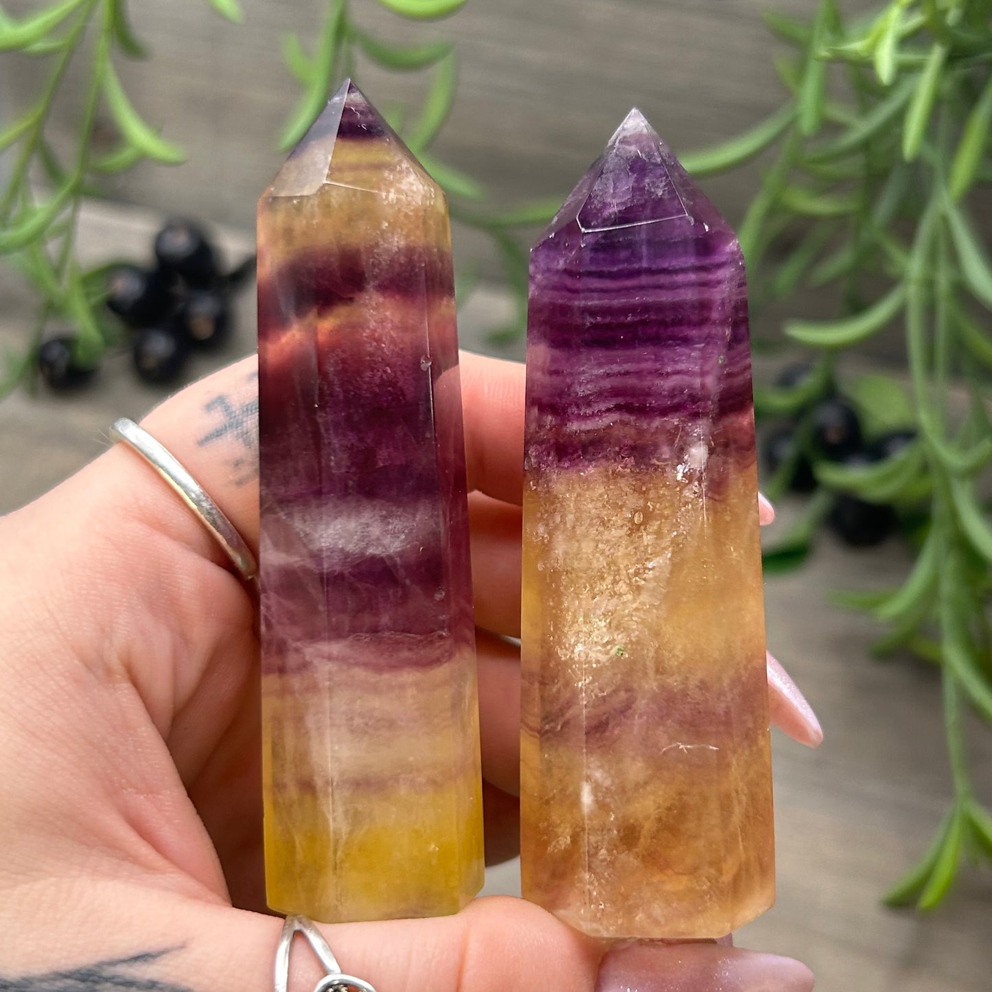 candy fluorite tower