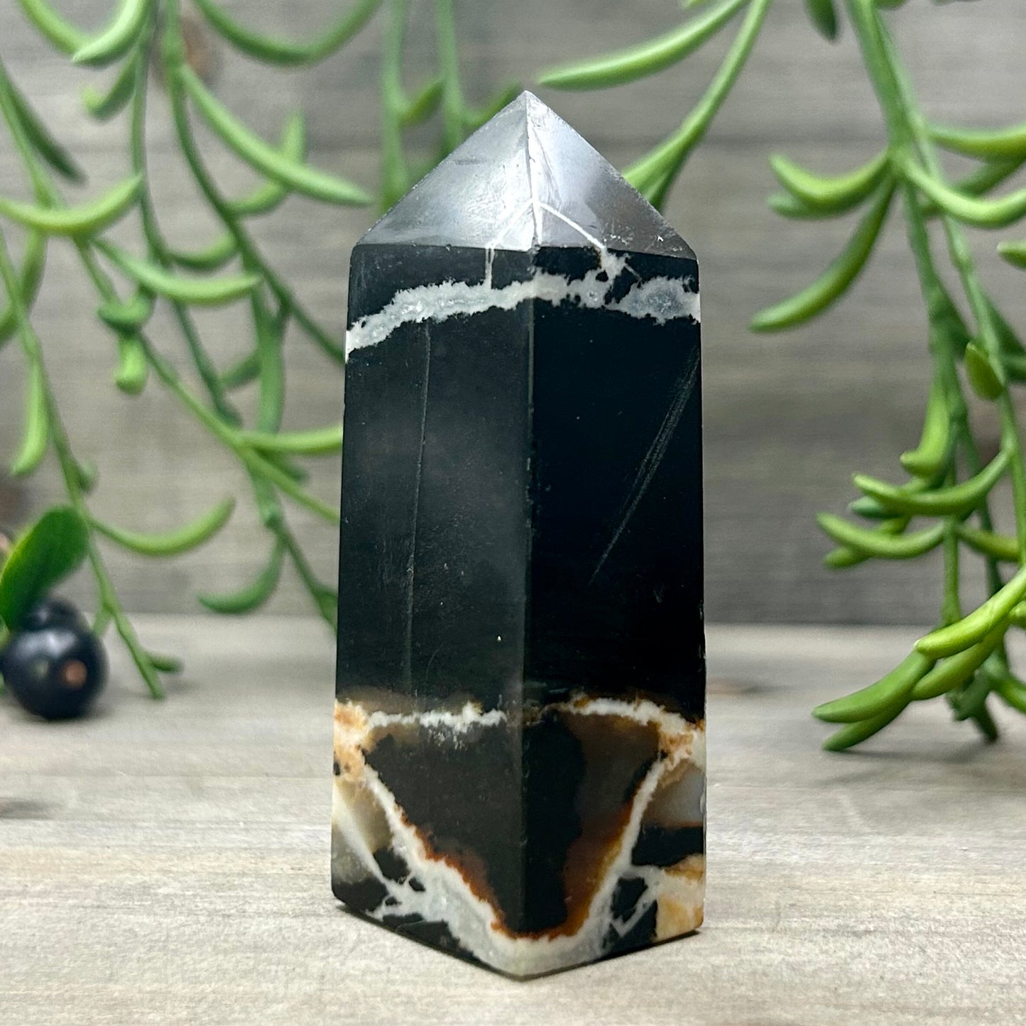 black agate tower