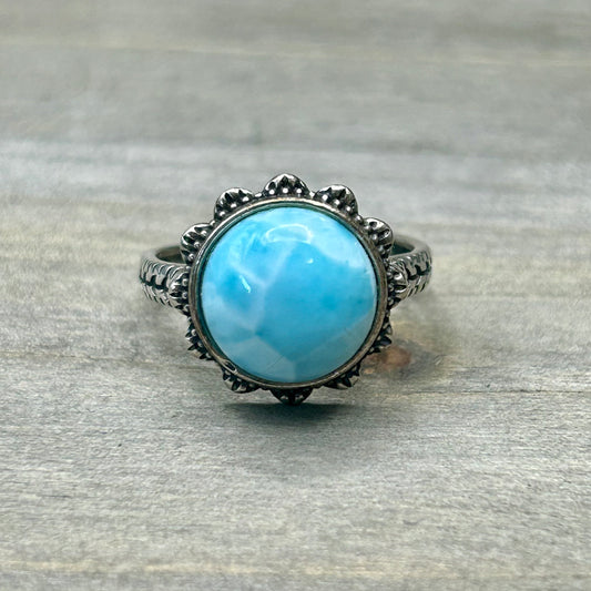 larimar ring (S925)